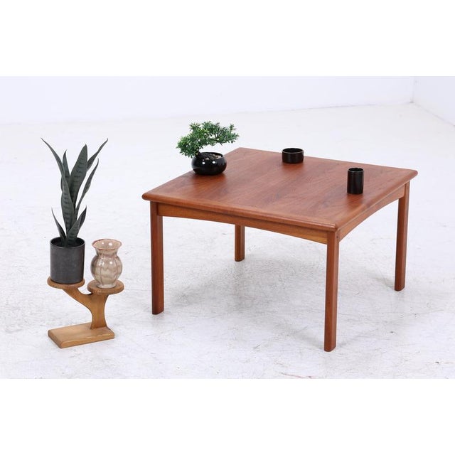 Mid-Century Danish Teak Side or Coffee Table, 1960s For Sale - Image 11 of 11