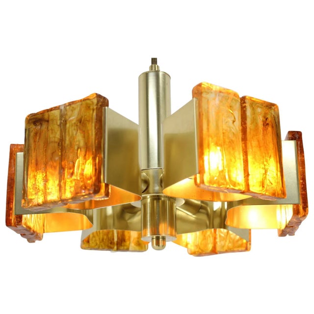 Mid-Century Brass and Resin Pendants, 1970s, Set of 2 For Sale - Image 6 of 6