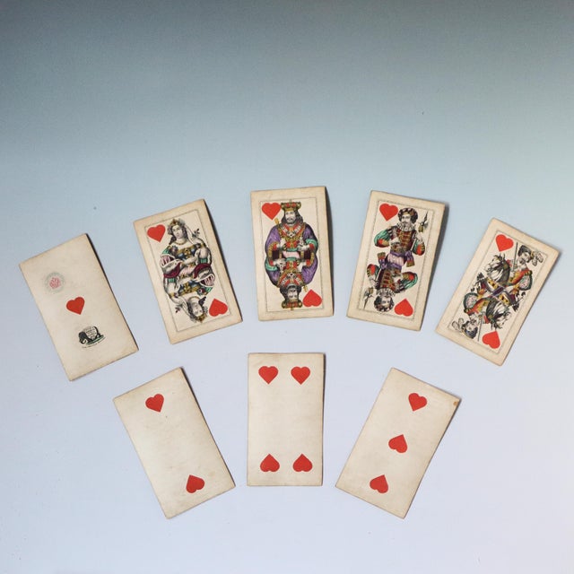Late 19th Century Antique Austrian C. Titze & Schinkay Tarock Playing Cards, Vienna, Circa 1880s For Sale - Image 5 of 17