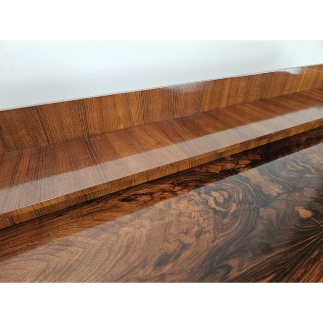 Brown Art Deco French Sideboard in Walnut, 1940 For Sale - Image 8 of 18