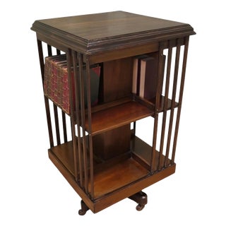 Revolving Library Bookcase, 1930 For Sale