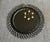 Black Vintage Round Wicker Sunburst Wall Mirror For Sale - Image 8 of 13