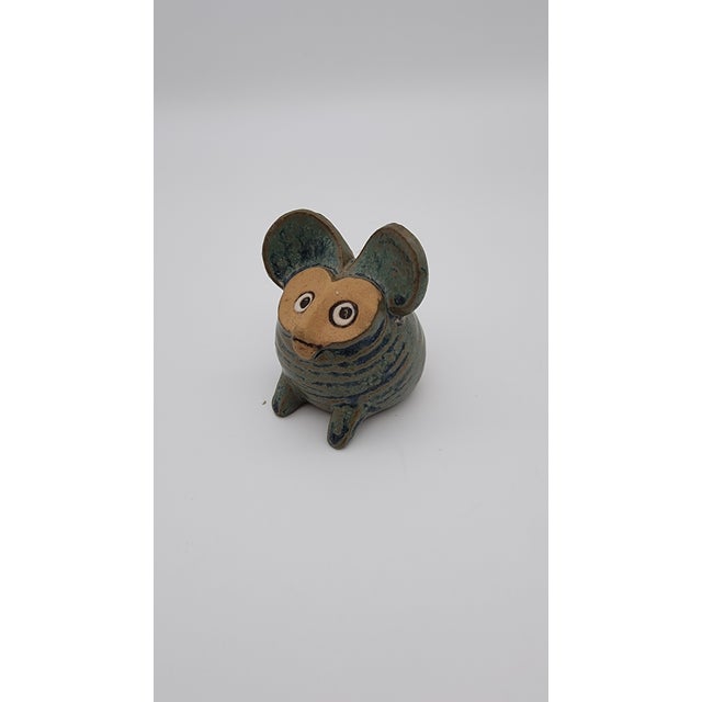The Ghost Mouse Figurine by Lisa Larson. “The Ghost Mouse” from the series Menageriet, stoneware, Gustavsberg.