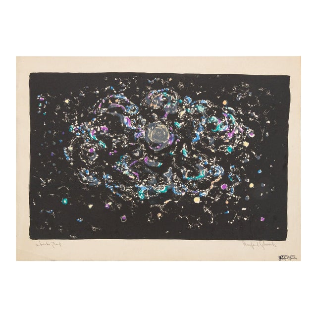 Manfred Schwartz "Celestial" Lithograph For Sale