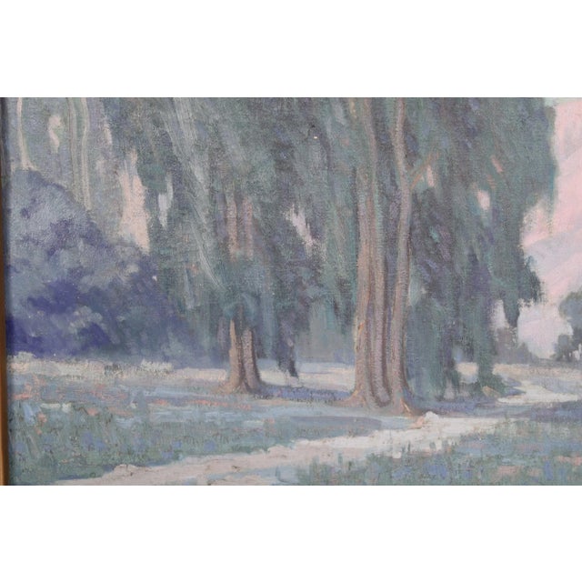 1930s California Landscape Painting by Louis Hovey Sharp (1874-1946) For Sale - Image 5 of 12