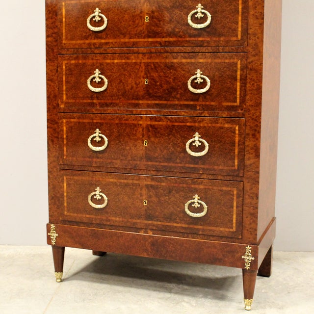 19th Century Napoleon III Weekly Chest of Drawers For Sale - Image 17 of 18