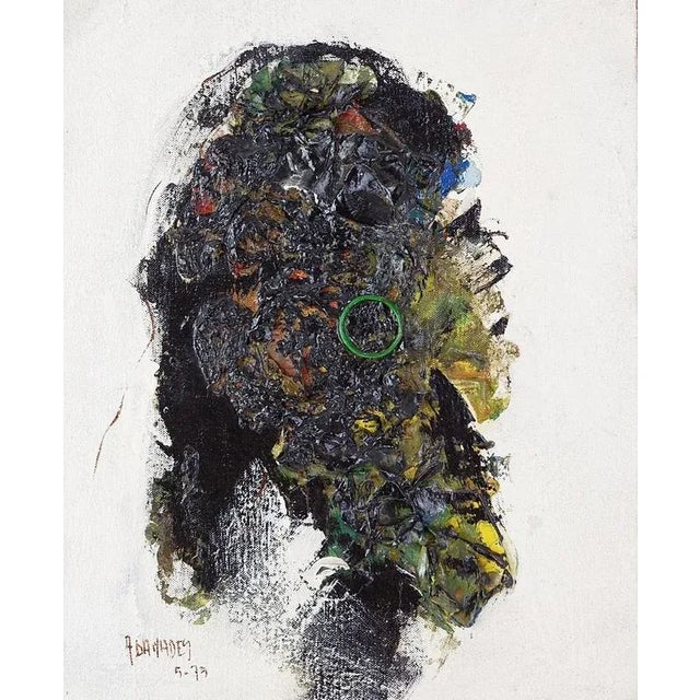 1970s, Mixed Media on Canvas For Sale - Image 5 of 10