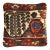 Pasargad Vintage Hand Knotted Bakhtiari Rug Pillow For Sale