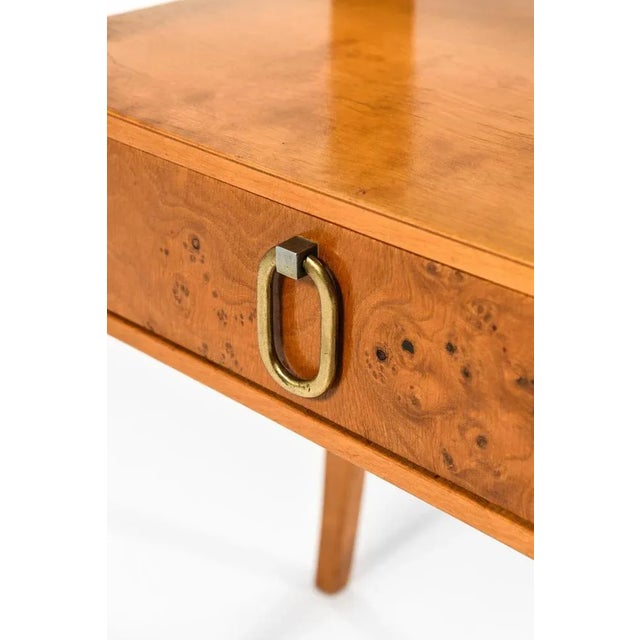 Wood Vintage Bedside Tables by Carl-Axel Acking for Bodafors, 1950s, Set of 2 For Sale - Image 7 of 9
