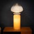Brown Vintage Italian Hand-Blown Glass Lamp, 2000 For Sale - Image 8 of 10