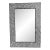 Vintage Black & White Escher Mirror For Sale