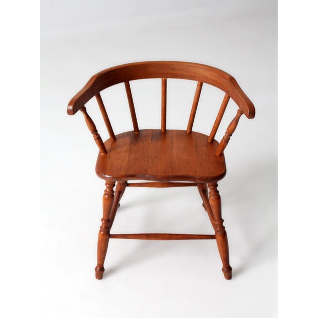 Vintage Child's Windsor Chair For Sale - Image 4 of 9