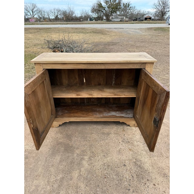 Louis Philippe 19th Century Louis Philippe Solid Walnut Bleached Sideboard / Buffet. For Sale - Image 4 of 12