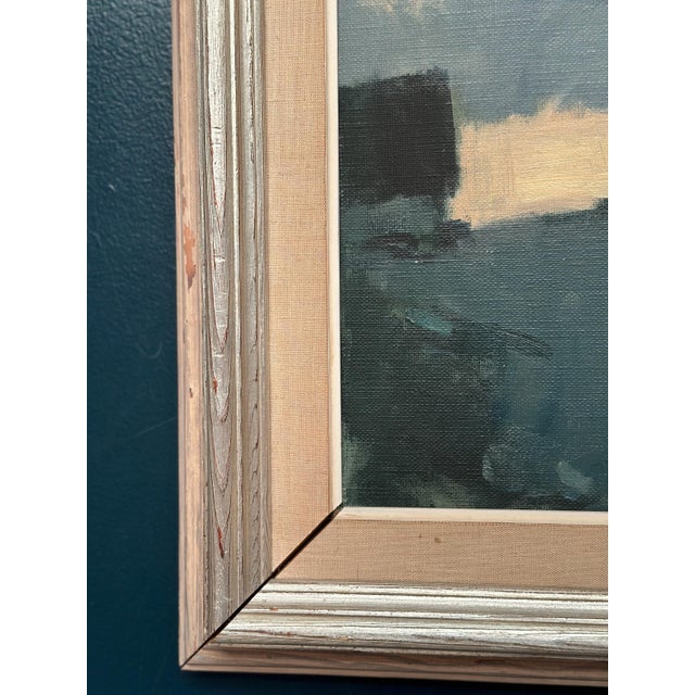 Arne Aspelin, Red Barn, 1950s, Oil on Canvas, Framed For Sale - Image 7 of 13