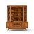 Young Manufacturing Mid Century Walnut and Burlwood Credenza and Hutch For Sale - Image 13 of 13
