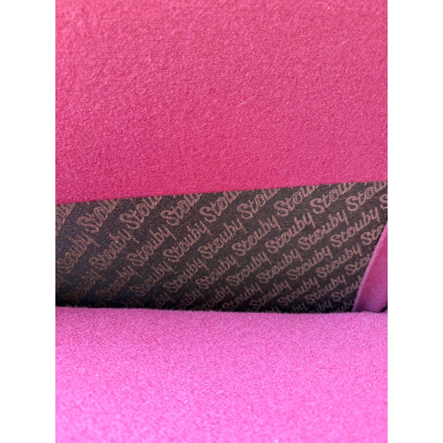 Vintage Danish Stouby Loveseat MCM Sofa - Scandinavian Beech Frame Settee For Sale In Los Angeles - Image 6 of 8