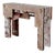 Architectural Layered Marble Stone Strata Console by Esther Knopfler For Sale