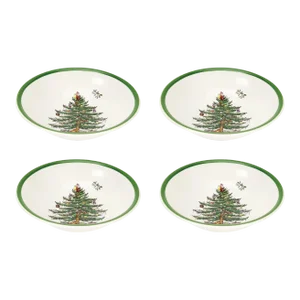 Spode Christmas Tree Ascot Cereal Bowl 8" - Set of 4