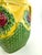 Japanese Vintage Japanese Majolica Style Strawberry Pitcher With Basketweave Base For Sale - Image 3 of 12