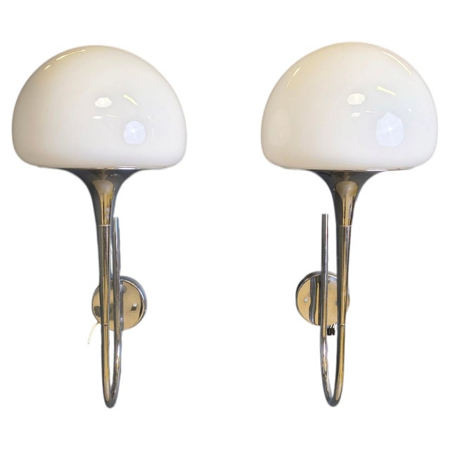 Mid-Century Italian Wall Lamps by Goffredo Reggiani for Reggiani, 1970, Set of 2 For Sale - Image 15 of 15