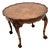 Antique Figured Walnut Pie Crust Coffee Table, 1920s For Sale