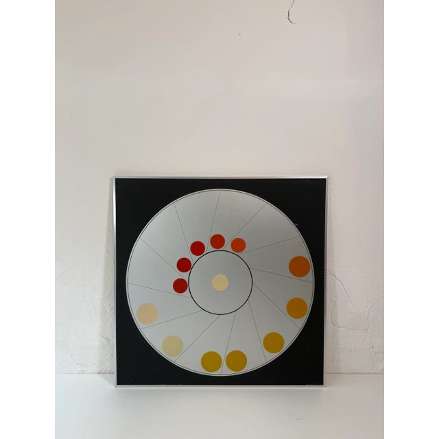 Kinetic Op Art Work, Italy, 1970s For Sale - Image 3 of 9