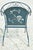 Mid 20th Century Wrought Iron Pierced Rose Garden Patio Dining Chair For Sale - Image 10 of 12