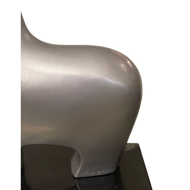 Metal Late 20th Century James Vilona Abstract Animal Sculpture, Signed & Numbered For Sale - Image 7 of 9