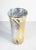 Silver and golden blown glass vase Origin Murano Half of the twentieth century Green, silver and golden blown glass...