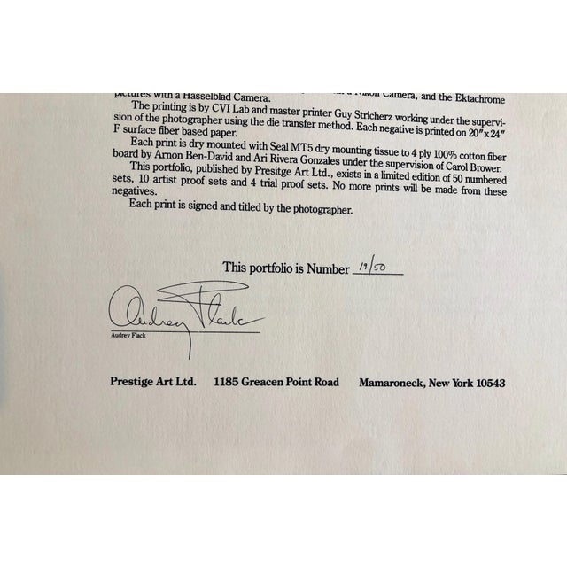 Photorealism Audrey Flack, Pop Art Color Photograph Dye Transfer Print Audrey Flack Rolls Royce Lady Photo, 1984 For Sale - Image 3 of 10