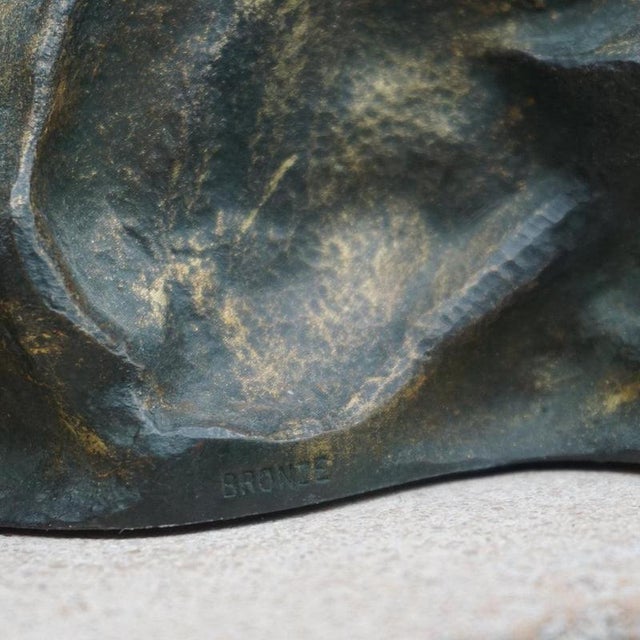 Pierre Le Faguays, Palm Dancer, Original Bronze Sculpture, 1920s-1940s For Sale - Image 10 of 13