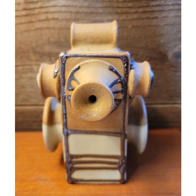 Ceramic Abstract Stoneware Bird by Erling and Karin Heerwagen Denmark For Sale - Image 7 of 9