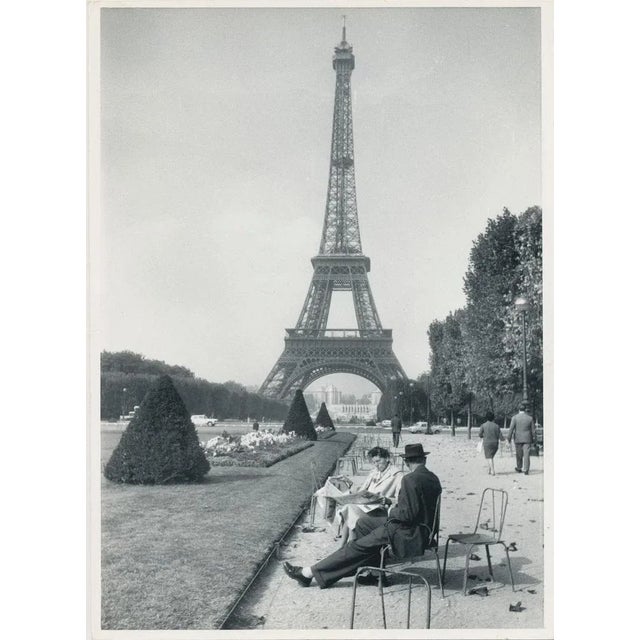 1950s Eiffel Tower, 1950s, Black & White Photograph For Sale - Image 5 of 5