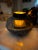 This rustic vessel has so many uses. It’s beautiful as a candle lantern or as a vase as there’s a cylinder glass that goes...
