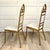 Set of 6 Hollywood Regency Gothic Revival Gilt Dining Chairs With Bouclé Upholstery For Sale - Image 18 of 18