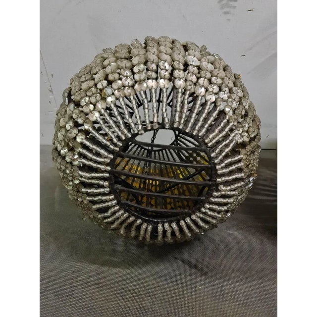 Glass Mid-Century Modern Pendant Lamp For Sale - Image 7 of 17