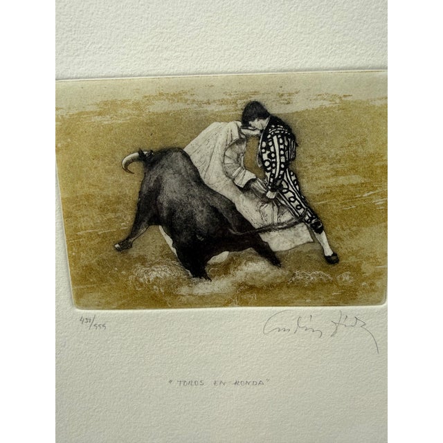 This a very attractive signed, limited edition etching by Spanish artist Enrique Ruiz-Fornells which has been lovingly...