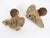 Antique Polychrome Wooden Winged Cherubs, Naples, 1800s, Set of 2 For Sale - Image 3 of 4
