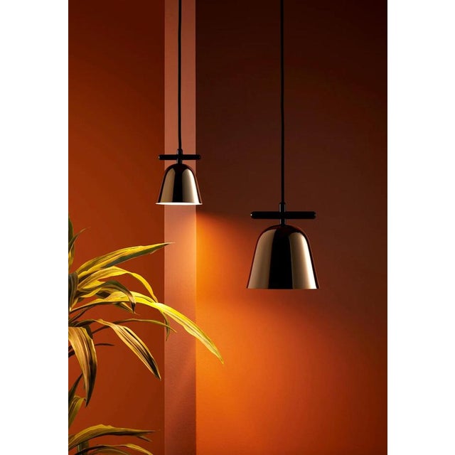Black Black Lighto T Pe Matte Suspension Lamp by Jaime Hayon for Parachilna For Sale - Image 8 of 9