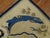 Expressionism Spiritual Chinese Antique Tiger Pictorial Rug, Dated 1926 - 5'2" x 6'10" For Sale - Image 3 of 6