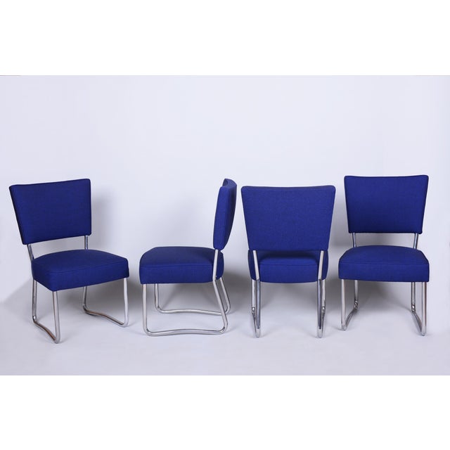 Bauhaus Chairs by Hynek Gottwald, 1930s, Set of 4 For Sale - Image 16 of 16