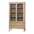 Modern Pine Display Cabinet For Sale