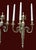 Large French Louis XVI Style Bronze Three-Arm Wall Sconces, 1950s, Set of 2 For Sale - Image 10 of 18