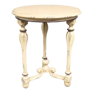 Distressed Classical Lamp Table