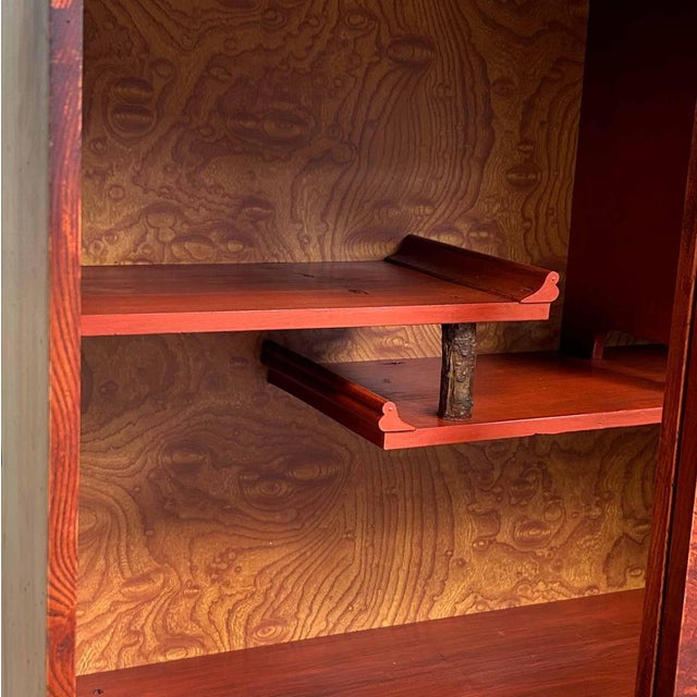 Mid-Century Modern Vintage Shōwa Cha Tansu Japanese Tea Cabinet, 1970s For Sale - Image 3 of 18