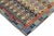 Tribal Kilim Rust Blue Wool Rug For Sale - Image 3 of 8