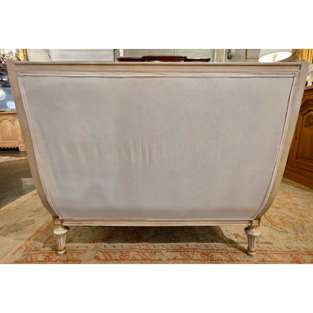 French Louis XVI Style Settee For Sale - Image 3 of 4