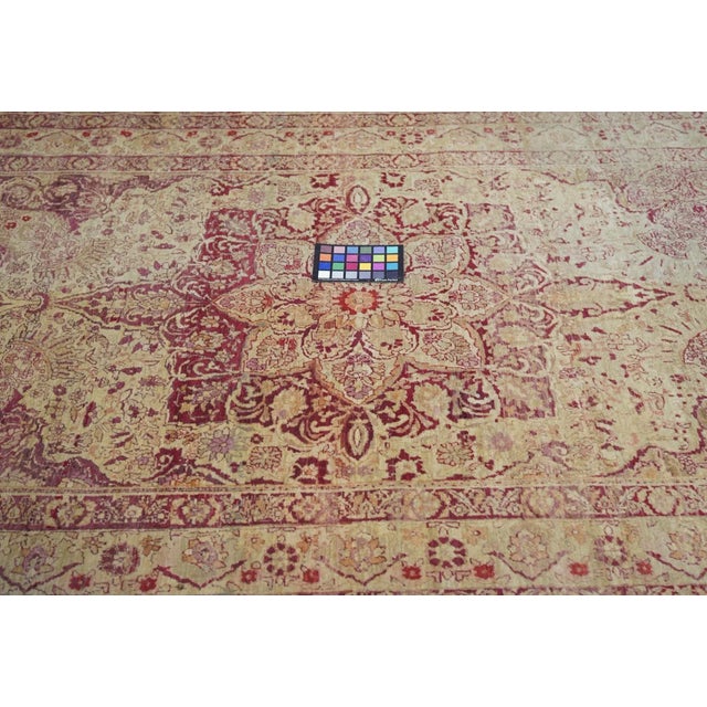 Antique Sivas Rug 4'3'' x 6'5'' For Sale - Image 9 of 10