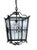 Mid-Century Large Italian Wrought Iron Ceiling Lamps, Set of 2 For Sale - Image 4 of 9