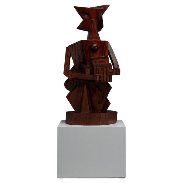 Cubistic Sculpture by Donald Laborie, France, 1988 For Sale - Image 18 of 18